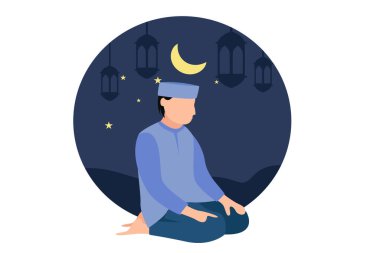 Ramazan Kareem düz tasarım