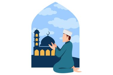 Ramazan Kareem düz tasarım