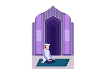 Ramazan Kareem düz tasarım