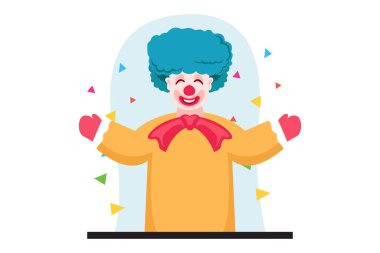 1 Nisan Düz Tasarım Çizimi