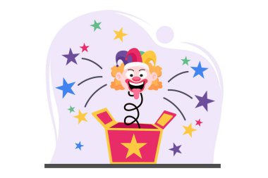 1 Nisan Düz Tasarım Çizimi