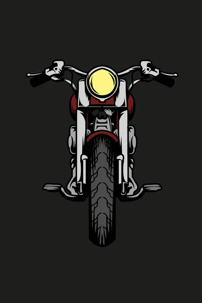 Motocicleta Vector Ilustración Diseño — Archivo Imágenes Vectoriales