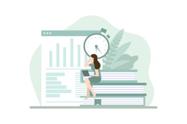 İş Analizi Düz Tasarım Çizimi