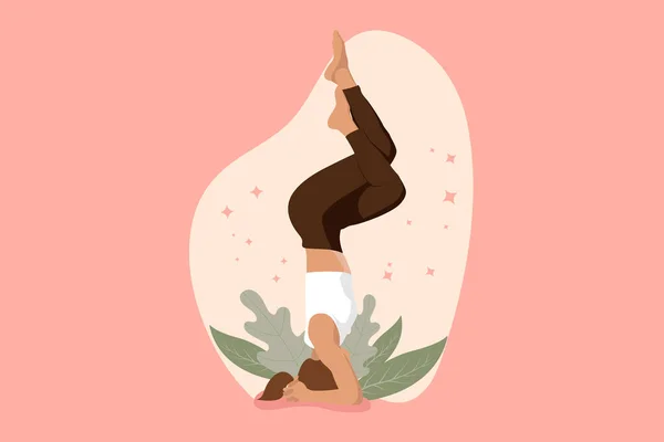 Actividad Yoga Diseño Plano Ilustración Ilustraciones De Stock Sin Royalties Gratis