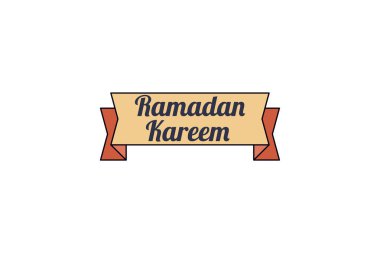 Ramadhan Kareem Element Etiketi