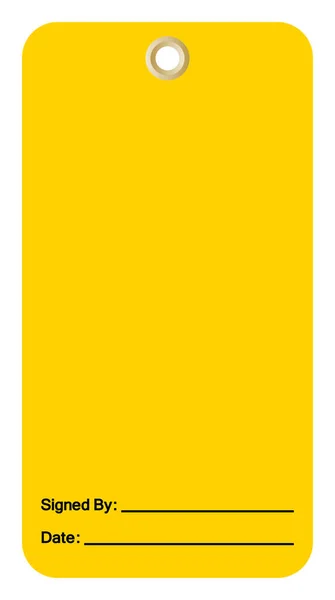Branco Sinal Símbolo Amarelo Ilustração Vetorial Isolar Etiqueta Fundo Branco — Vetor de Stock