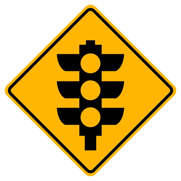 信号先のシンボルサイン ベクトルイラスト 白の背景ラベルに孤立Eps10 — ストックベクタ