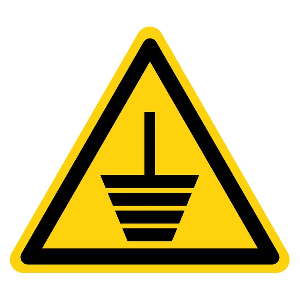 Top Zware Symbool Sign Vector Illustratie Isoleren Witte Achtergrond Label — Stockvector