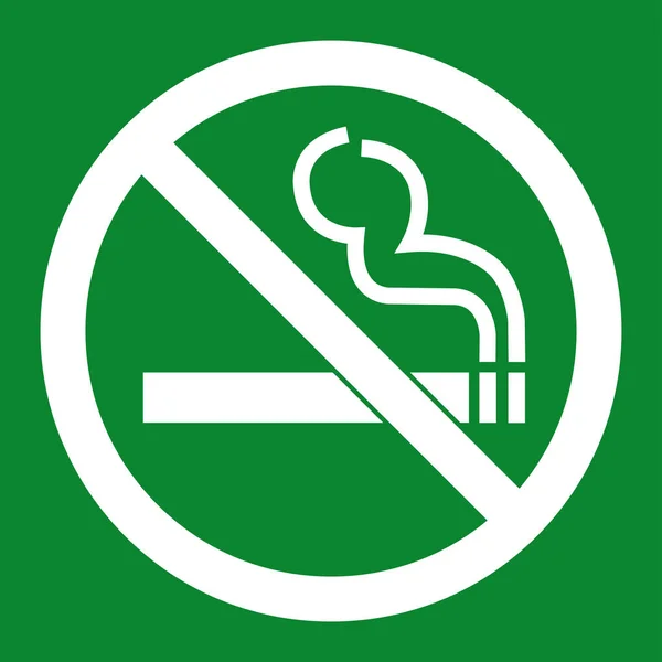 Signe Symbole Interdiction Fumer Illustration Vectorielle Eps10 — Image vectorielle