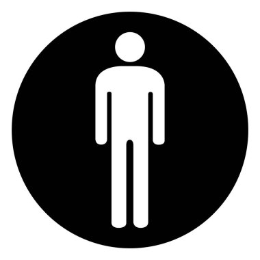 Yetkili Personel Sadece Sembol İşareti,Vektör Çizimi, Beyaz Arka Plan Etiketini Yalıtma. Eps10 