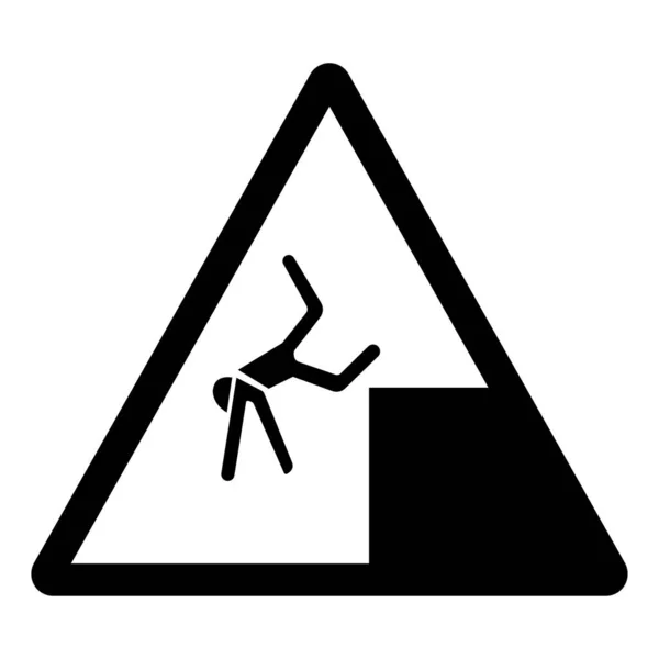 Cuidado Con Signo Símbolo Gota Ilustración Vectores Aislar Etiqueta Fondo — Vector de stock