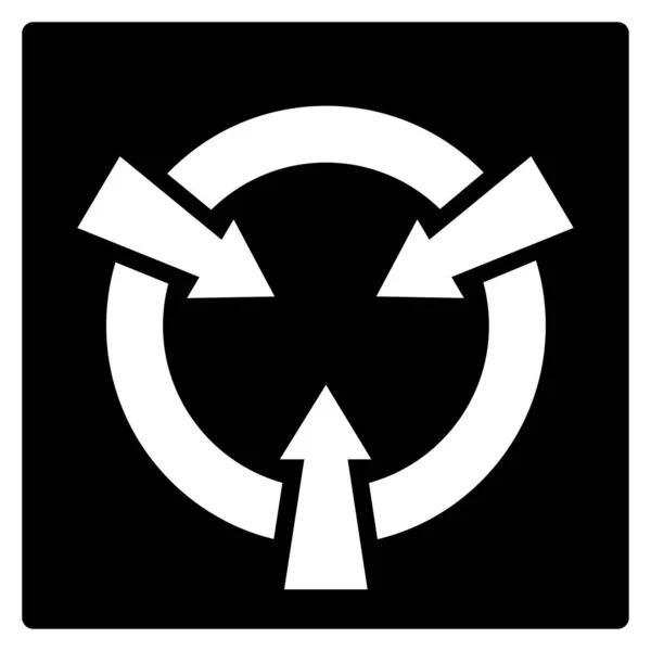 Symbol Urządzenia Elektrostatycznego Esd Ilustracja Wektora Izolowane Białym Tle Etykiety — Wektor stockowy