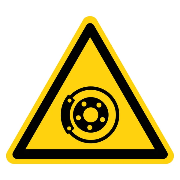 Break Car Symbol Sign Vector Illustration Isolated White Background Label — Stock Vector