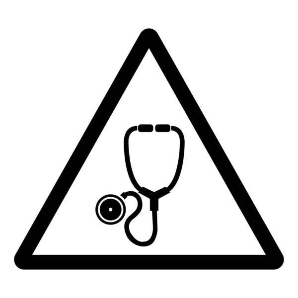 Arzt Symbol Zeichen Vektor Illustration Isolat Auf Weißem Hintergrund Etikett — Stockvektor