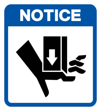 Sembol İşaretinin Üzerindeki Çarpışma Gücü, Vektör İllüstrasyonu, Beyaz Arkaplan Etiketinde İzole Edin. EPS10