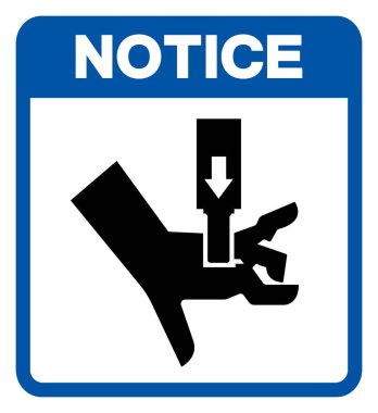 Yukarıdan El Ezme Kuvveti Yukarıdan Sembol İşareti, Vektör Çizimi, Beyaz Arka Plan Etiketinde Yalıtma. Eps10