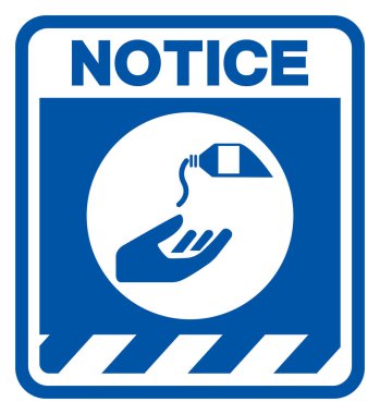 Dikkat Bariyer Kremi Sembolü İşareti, Vektör İllüstrasyonu, Beyaz Arkaplan Etiketinde İzole Edilmiştir. EPS10