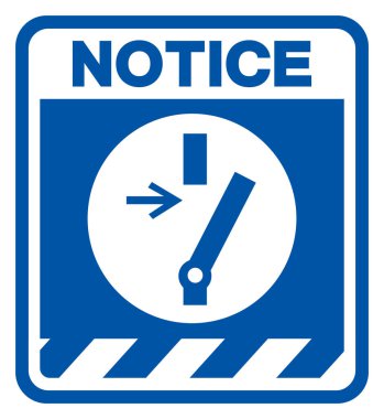 Bakım ya da Onarım Sembol İşareti, Vektör İllüstrasyonu, Beyaz Arkaplan Etiketinde İzole EPS10 İşaretinden Önce Bağlantıyı Ayır.