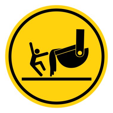 Erimiş Madde Sembol İşareti, Vektör İllüstrasyonu, Beyaz Arkaplan Etiketinde İzolasyon. EPS10