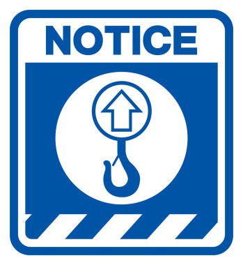 Lift Point Sembol İşareti, Vektör İllüzyonu, Beyaz Arkaplan Etiketinde İzole Edilmiş. EPS10