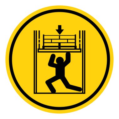 Sembol İşaretinden Vücut Çarpma Gücü, Vektör İllüzyonu, Beyaz Arkaplan Etiketinde İzole Etki. EPS10