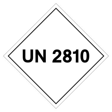 BM 2810 Sembol İşareti, Vektör İllüstrasyonu, Beyaz Arkaplan Etiketinde İzole EPS10.