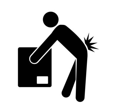 Tehlike Simgesi, Vektör İllüzyonu, Beyaz Arkaplan Etiketinde Tecrit. EPS10 