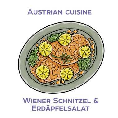 Sosis şnitzel, ince, ekmeklenmiş ve tavada kızartılmış dana pirzolası. Avusturya ve Almanya 'da geleneksel bir yemektir.