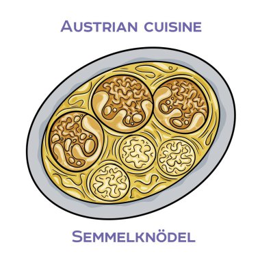 Semmelknodel bayat ekmek ruloları, soğan, yumurta ve sütten yapılan geleneksel bir Bavyera yemeğidir.