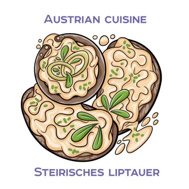 Steirisches Liptauer, Liptauer peyniri, kuark, tereyağı ve çeşitli baharatlardan yapılan yayılabilir bir peynirdir. Styria, Avusturya 'da popüler bir yemektir ve genellikle ekmek, kraker veya kraker ile servis edilir.