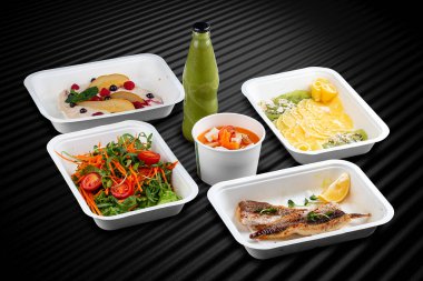 Meşgul insanlar için mükemmel sağlıklı ve uygun bir yemek seçeneği.