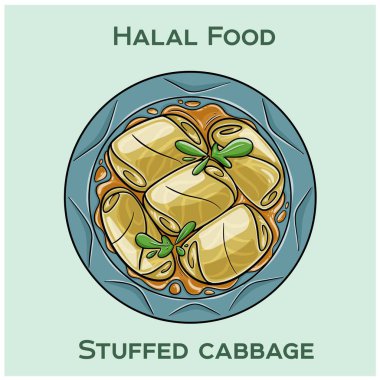 Lahana dolması, İslami beslenme yasalarına göre hazırlanmış baharatlı et ve pirinç dolgusuna sarılmış lahana yapraklarıyla yapılan geleneksel bir yemektir..