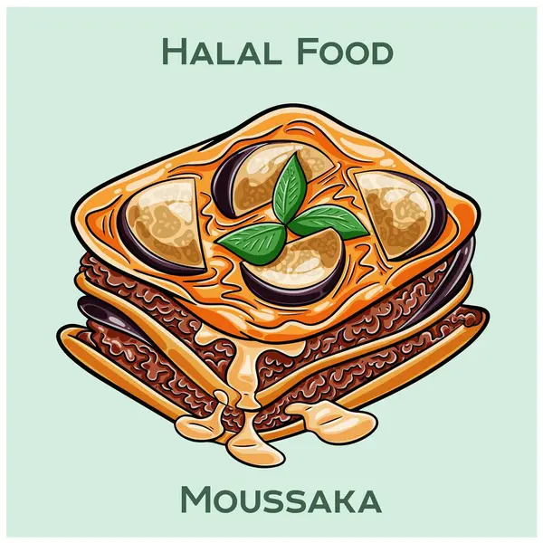 Musakka helal: Yumuşak patlıcan, helal sertifikalı kıyma ve aromatik baharatlarla yapılmış zengin, katmanlı bir Akdeniz güveci, 