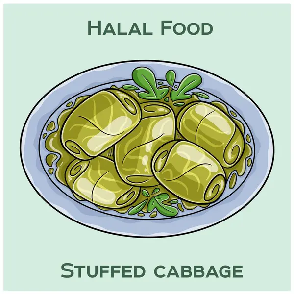 Lahana dolması, İslami beslenme yasalarına göre hazırlanmış baharatlı et ve pirinç dolgusuna sarılmış lahana yapraklarıyla yapılan geleneksel bir yemektir..