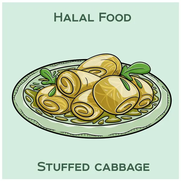 Lahana dolması, İslami beslenme yasalarına göre hazırlanmış baharatlı et ve pirinç dolgusuna sarılmış lahana yapraklarıyla yapılan geleneksel bir yemektir..