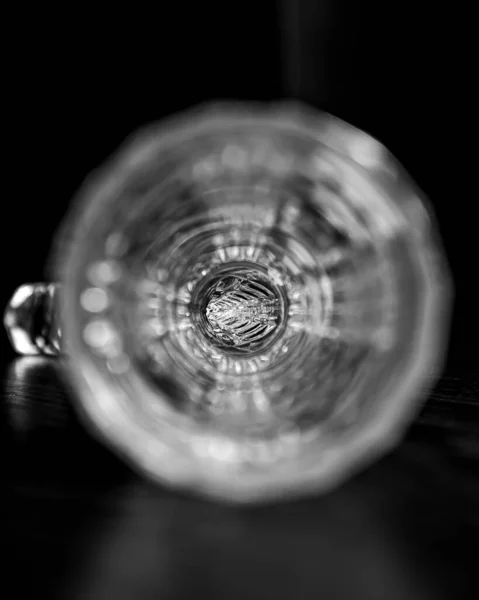 Led Glühbirne Mit Wassertropfen Innen Makro — Stockfoto