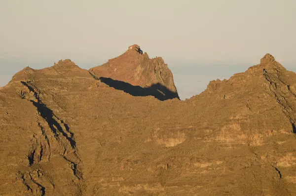 Klippor Den Sydligaste Delen Gran Canaria Nublos Landsbygdspark Gran Canaria — Stockfoto