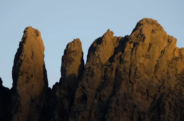 拉坎德拉悬崖Nublo农村公园 大加那利亚加那利群岛 西班牙 — 图库照片