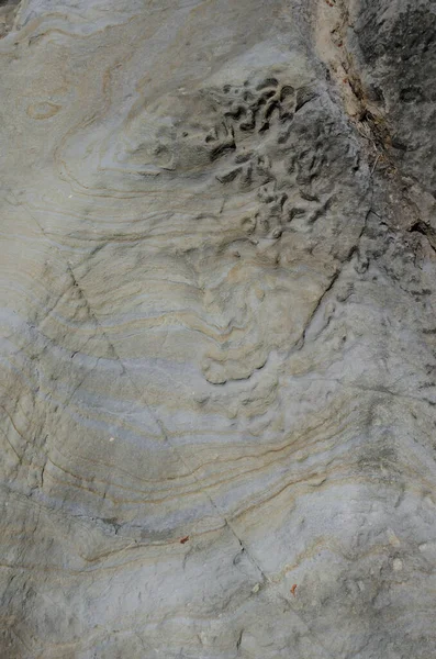 Formen Und Spuren Auf Dem Fels Naturreservat Von Inagua Gran — Stockfoto
