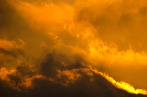 Chmury Zachodzie Słońca Gran Canarii Wyspy Kanaryjskie Hiszpania — Zdjęcie stockowe
