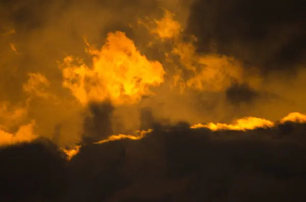 グラン カナリアの日没時の雲 カナリア諸島 スペイン — ストック写真