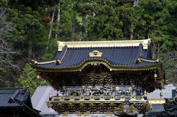 Πύλη Yomeimon Του Ιερού Tosho Νίκο Νομός Τοτσίγκι Ιαπωνία — Φωτογραφία Αρχείου