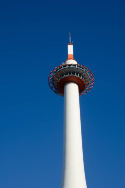Kyoto Kulesi manzarası. Shimogyo-ku. Kyoto. Japonya.