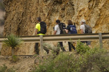 La Encantadora Barajı, 9 Aralık 2023: Vallehermoso. La Gomera. Kanarya Adaları. İspanya.