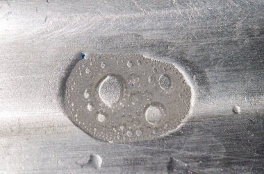 Bir damla sabunlu su. Cruz de Pajonales. Tejeda. Büyük Kanarya. Kanarya Adaları. İspanya.