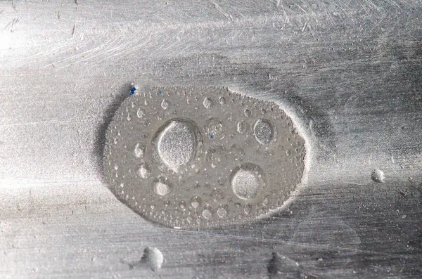 Bir damla sabunlu su. Cruz de Pajonales. Tejeda. Büyük Kanarya. Kanarya Adaları. İspanya.