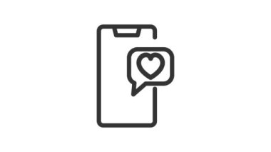 Animasyon Simgesi Gibi Sosyal Ağ 'a tıklayın