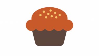 Kek ve fırın simgesi şeffaf arkaplanda.