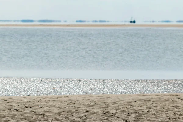 stock image A photo of the beach at the frisian island Schiermonnikoog, remembering the europe travel