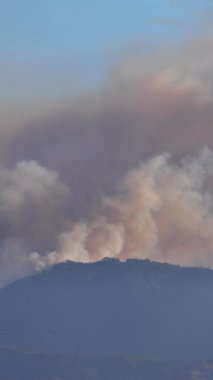 Kaliforniya 'daki Palisades' in üzerinde endişe verici ve dumanlı bir sahne gözler önüne seriliyor. Cesur itfaiyeciler şu anda güzel manzarayı tehdit eden öfkeli alevlerle aktif olarak savaşıyorlar.